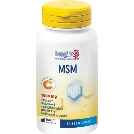 MSM LongLife 1000mg - 60 Tavolette