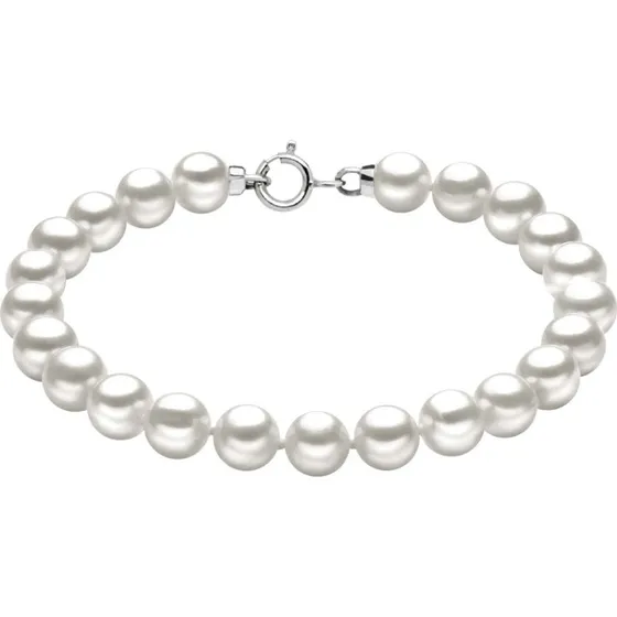 Comete Bracciale Donna Perle Oro 18Kt Bianco